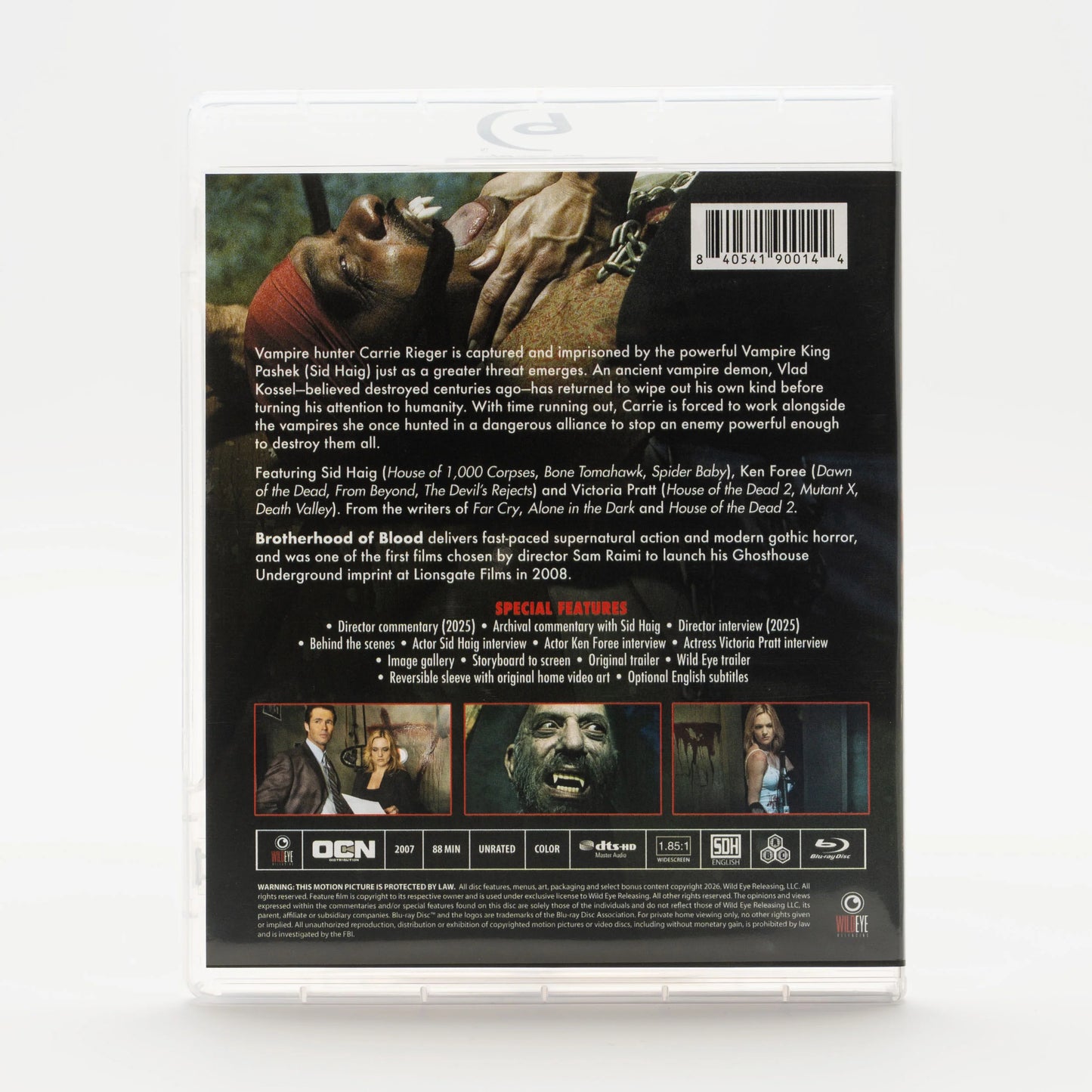 Brotherhood of Blood with Limited Edition Slipcover Blu-Ray