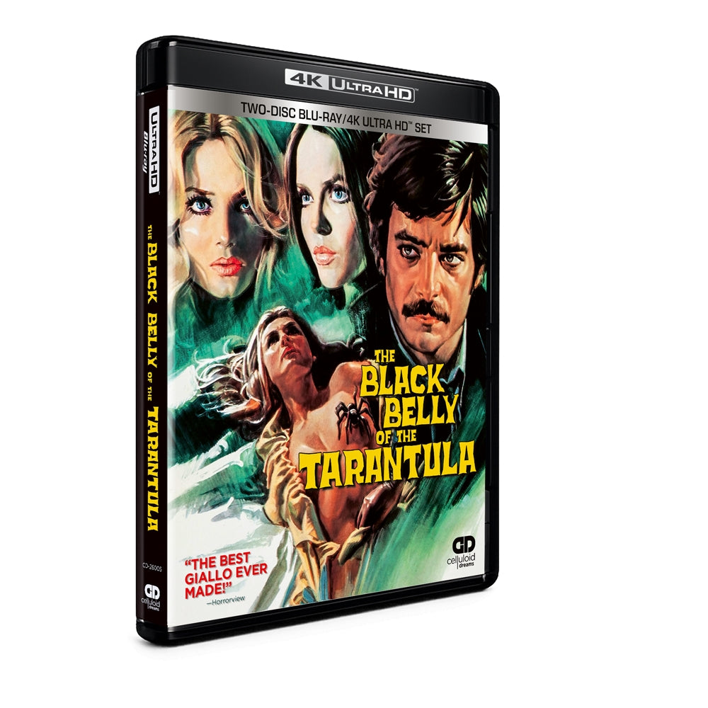 PRE-ORDER: Black Belly Of The Tarantula (4K UHD/Blu-ray Combo) (Celluloid Dreams)