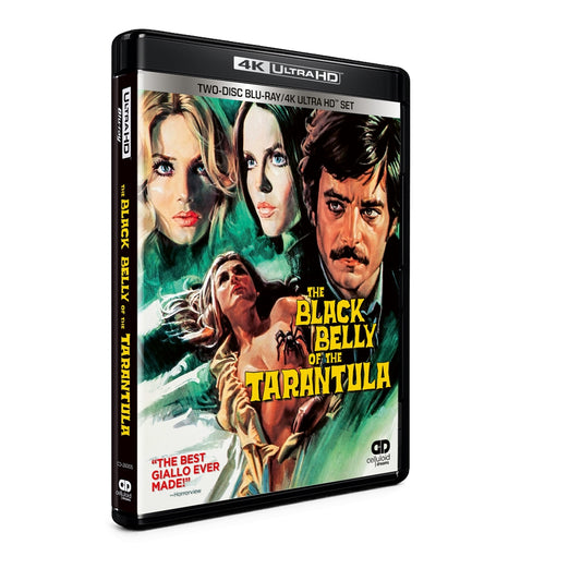 PRE-ORDER: Black Belly Of The Tarantula (4K UHD/Blu-ray Combo) (Celluloid Dreams)