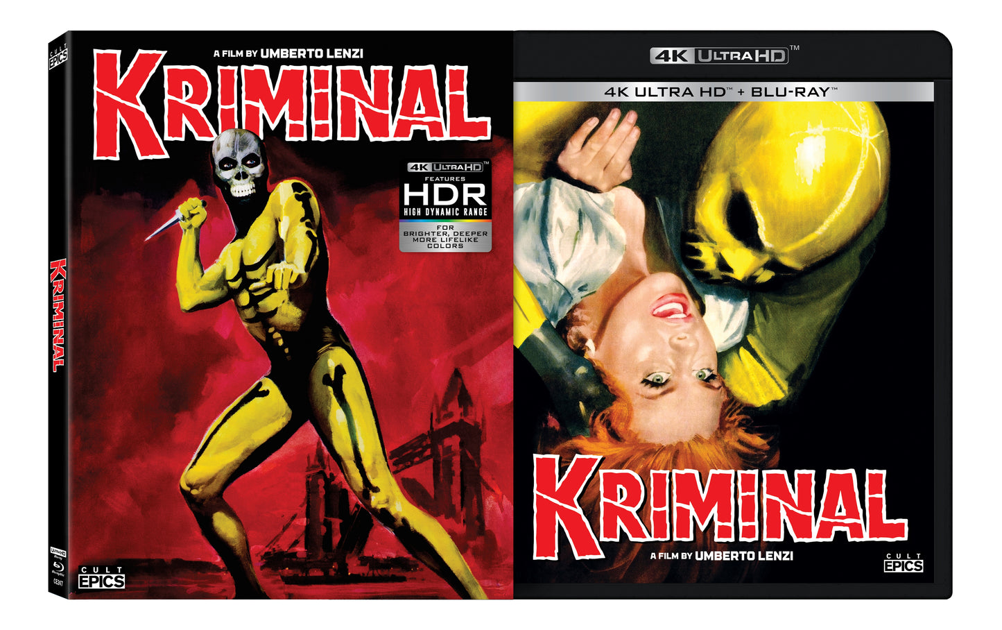 PRE-ORDER: Kriminal (2 Disc Edition) 4K Ultra HD
