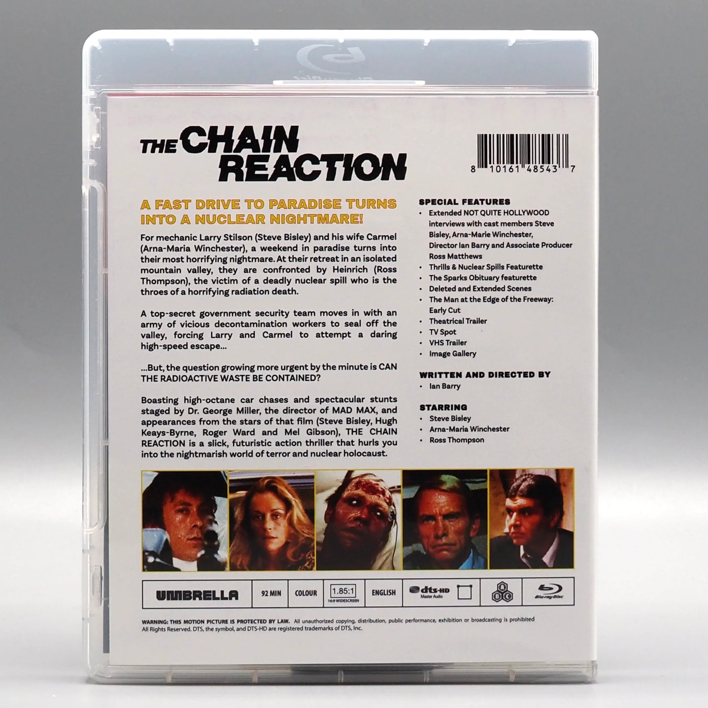 The Chain Reaction with Limited Edition Slipcover (Umbrella Ent.)