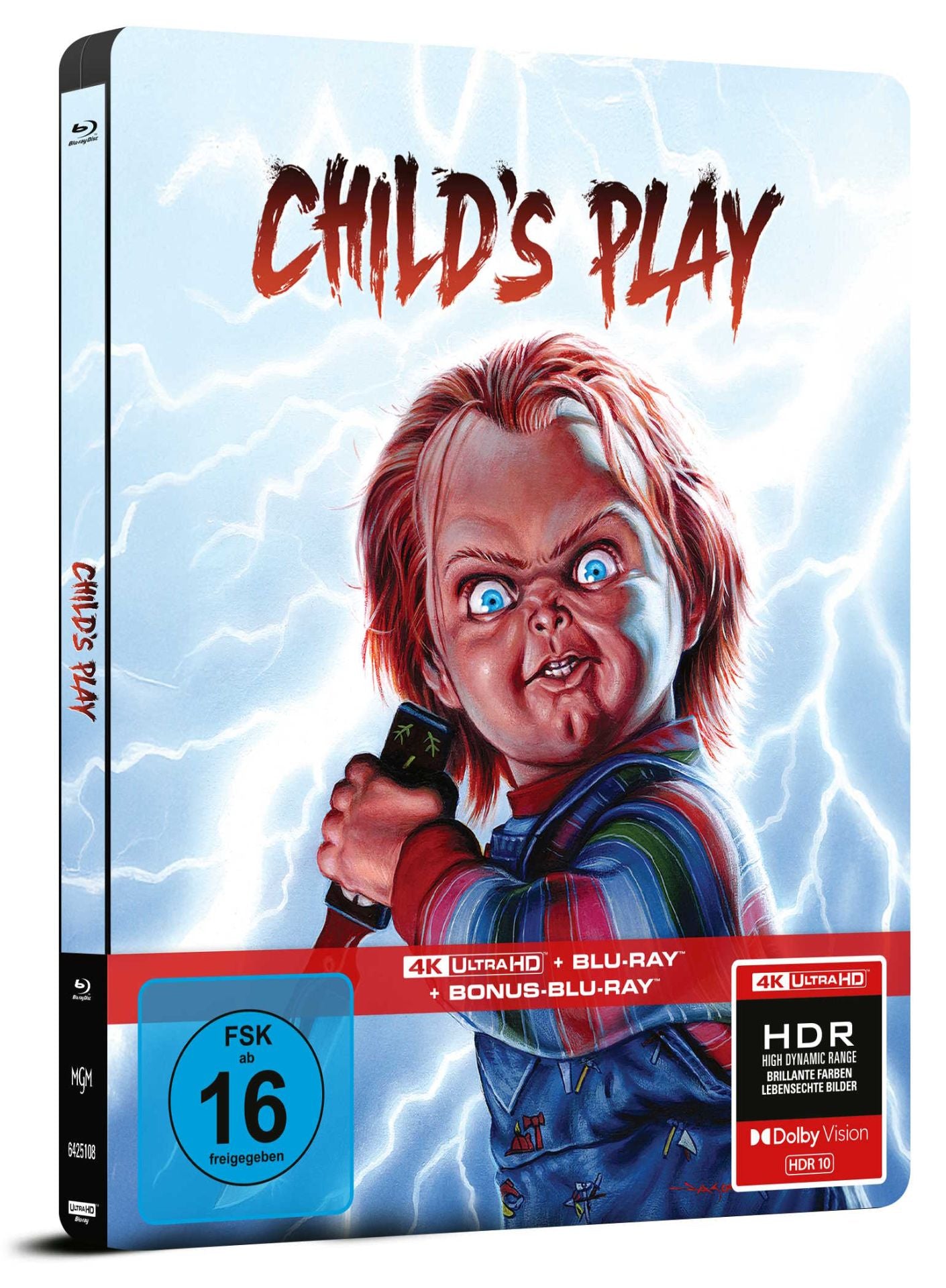 Child’s Play – Limited Edition SteelBook (4K Ultra HD + Blu-ray Region B) (Import/Capelight Pictures)