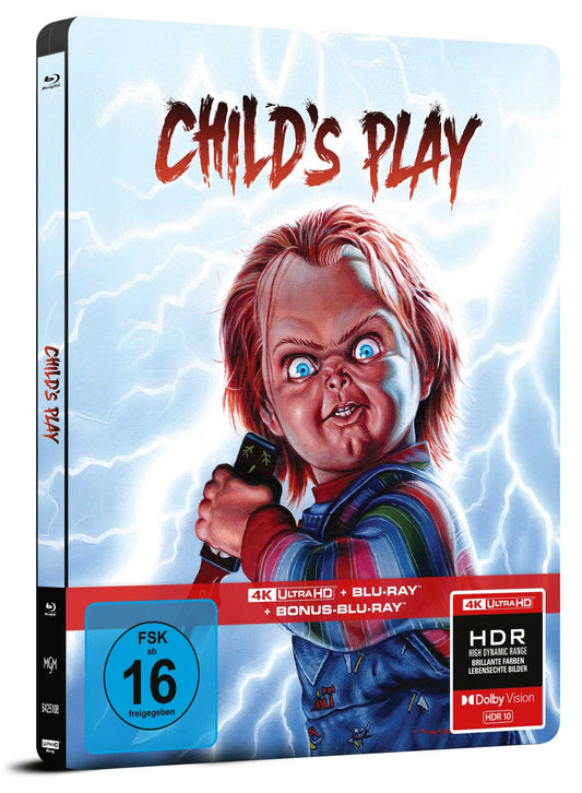 Child’s Play – Limited Edition SteelBook (4K Ultra HD + Blu-ray Region B) (Import/Capelight Pictures)