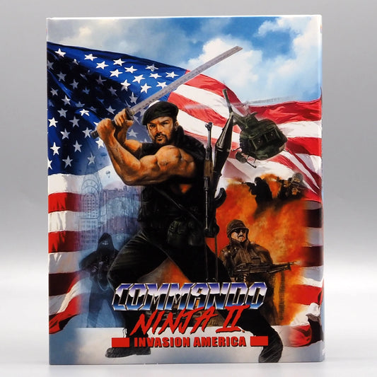 PRE-ORDER: Commando Ninja 2: Invasion America with Limited Edition Slipcover Blu-Ray