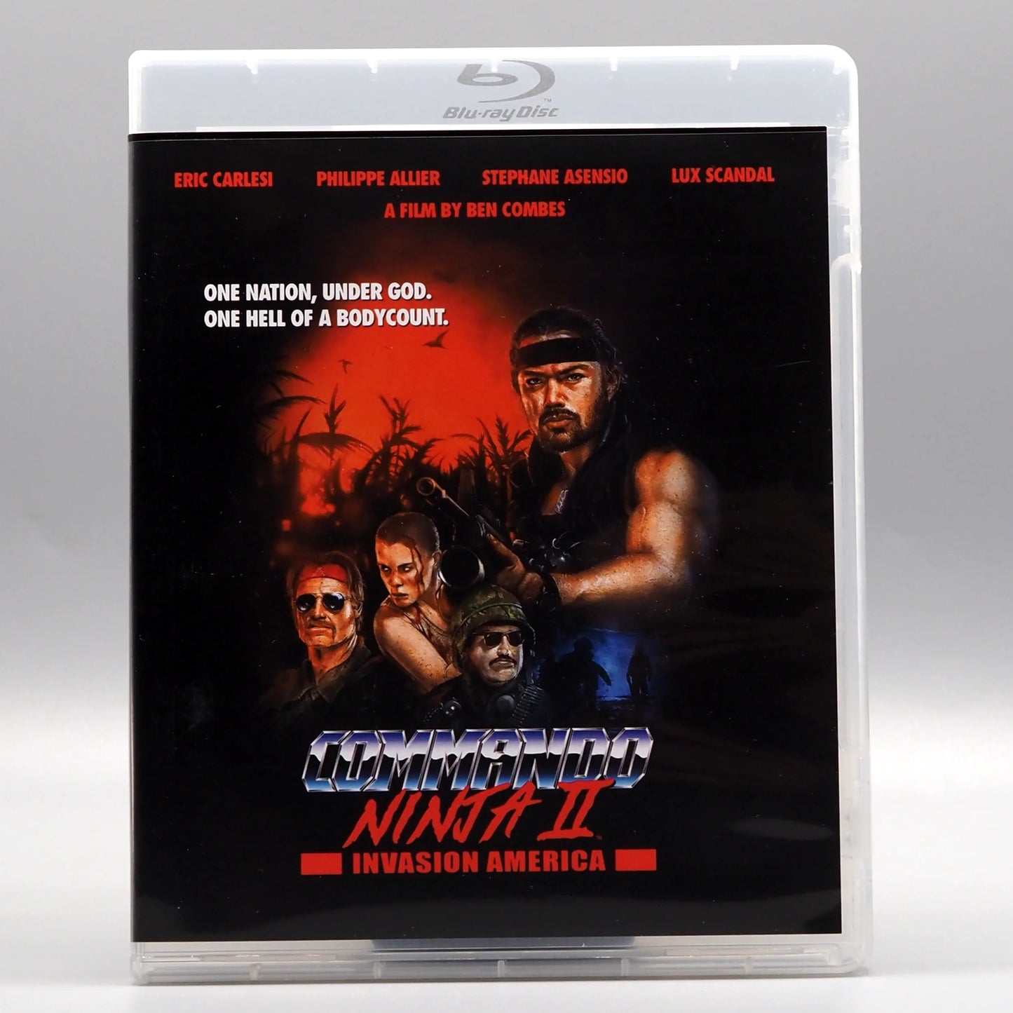 PRE-ORDER: Commando Ninja 2: Invasion America with Limited Edition Slipcover Blu-Ray