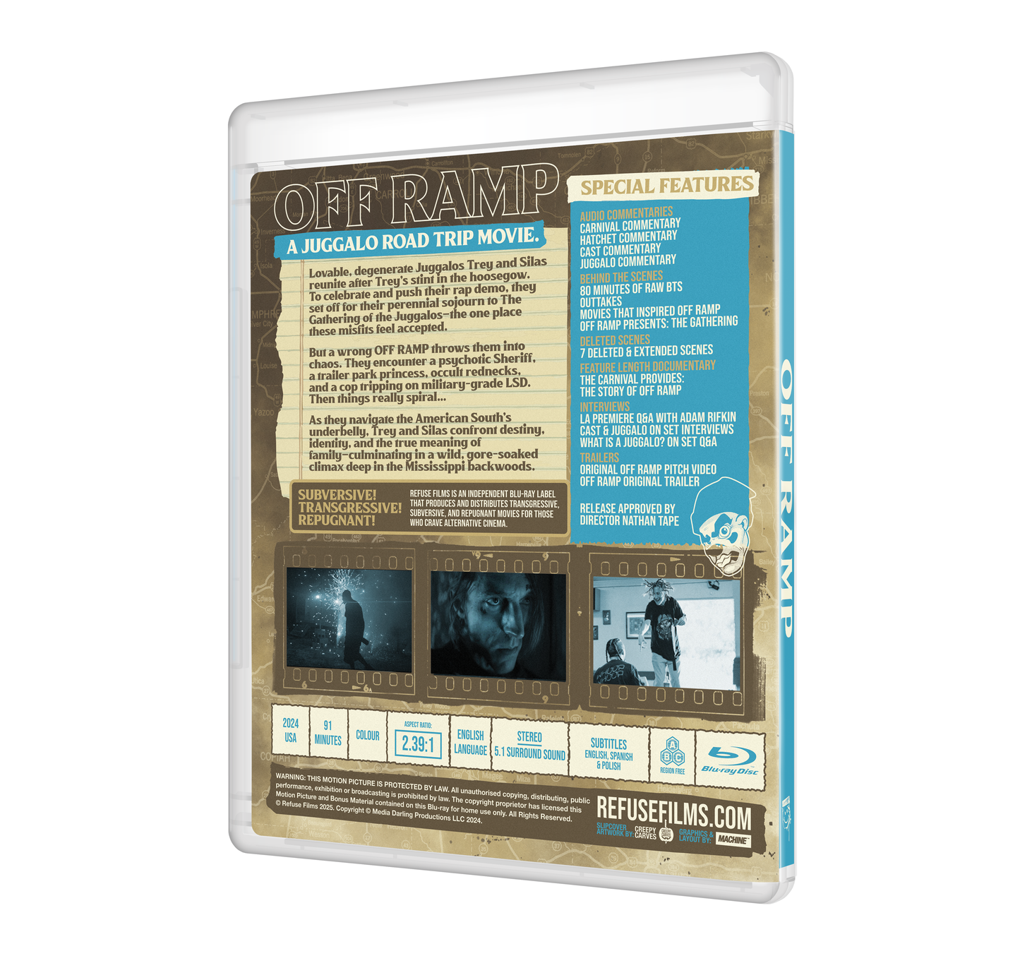 Off Ramp Blu-ray with Exclusive Slipcover