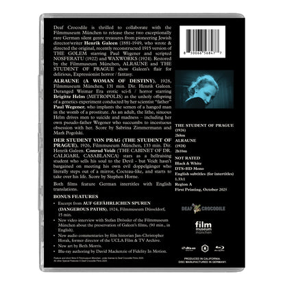 Alraune + The Student Of Prague: German Silent Genre Rarities From Director Henrik Galeen
