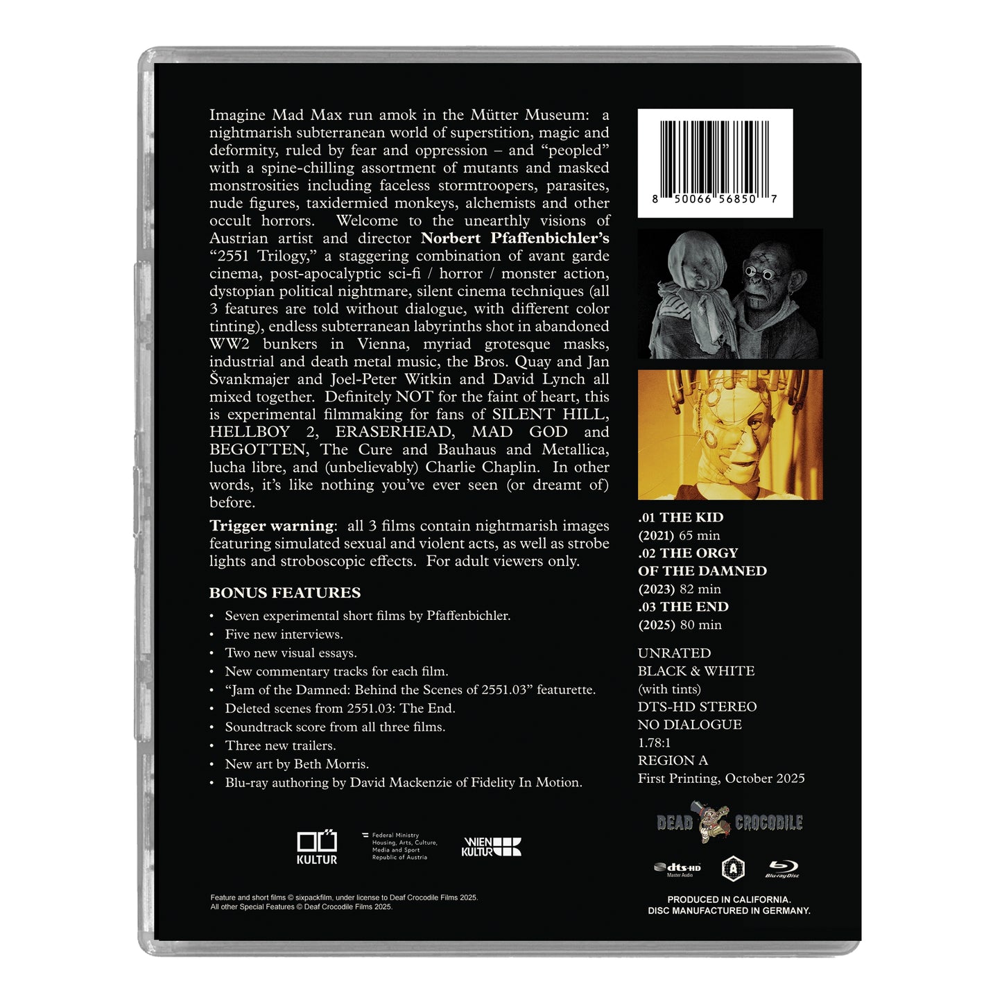 PRE-ORDER: Norbert Pfaffenbichler's 2551 Trilogy