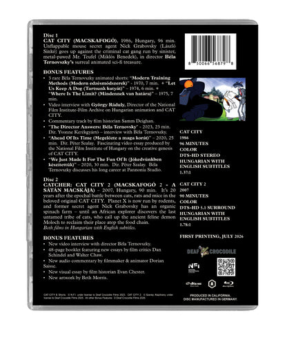 PRE-ORDER: CAT CITY COLLECTION: Cat City + Catcher: Cat City 2 Blu-Ray