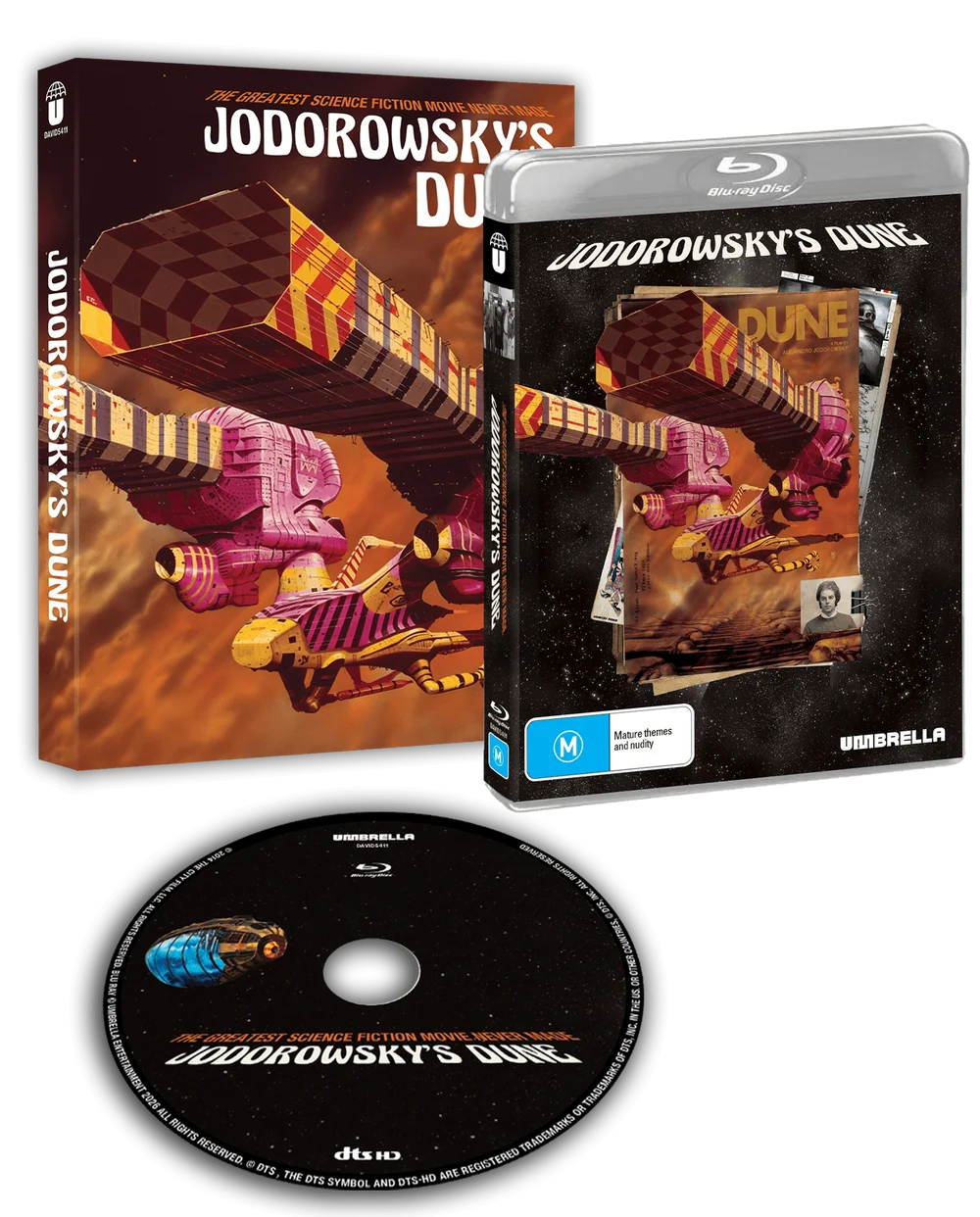 PRE-ORDER: Jodorowsky's Dune (2013) Blu-ray