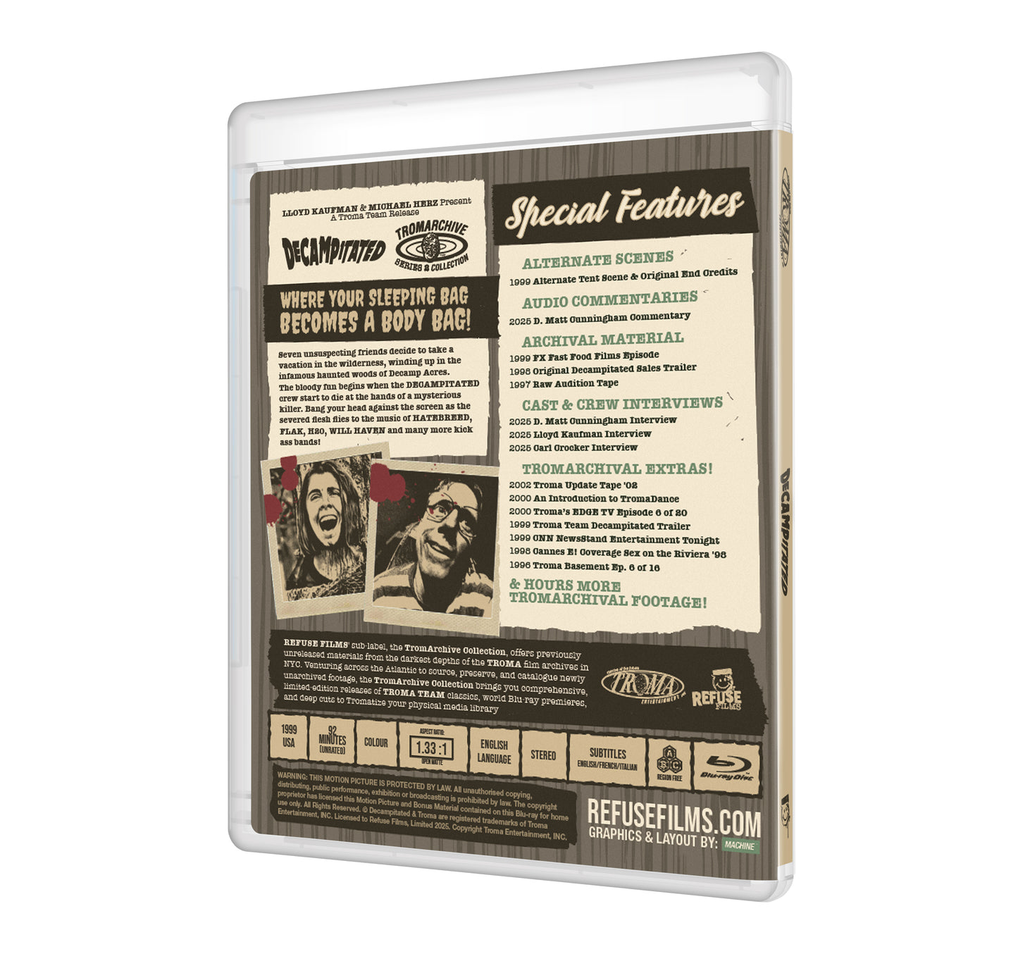 Decampitated Blu-ray with Exclusive Slipcover