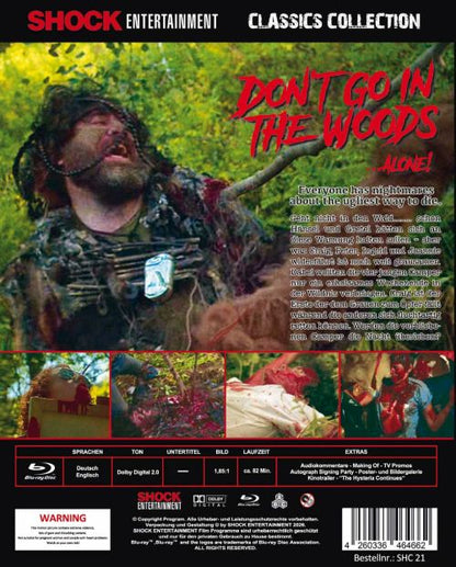Don’t Go in the Woods… Alone! – Classics Collection #21 (Blu-ray/Region B) (Import/Shock Entertainment) (Copy)