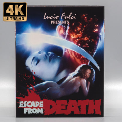 Escape from Death with Limited Edition Slipcover 4K UHD + Blu-Ray