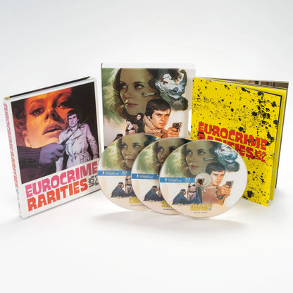 PRE-ORDER: Eurocrime Rarities: Volume 2 with Limited Edition Slipcse Blu-Ray (Vinegar Syndrome Labs)