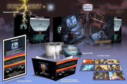 Poltergeist (1982) – Cine-Museum CMA#34 Limited Edition Box Set (4K UHD + Blu-ray/Region B SteelBook) (Import/Cinemuseum)