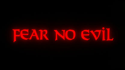 PRE-ORDER: Fear No Evil with Limited Edition Slipcover 2-disc Set: 4K Ultra HD / Region A Blu-Ray (Vinegar Syndrome)