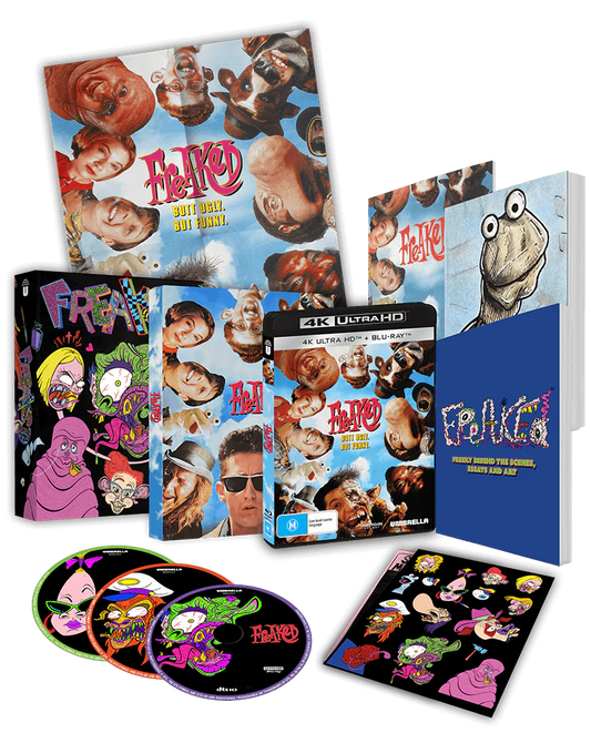 Freaked (1993) 4K & 2 Blu-ray Collector's Edition (Umbrella - Australia Import)