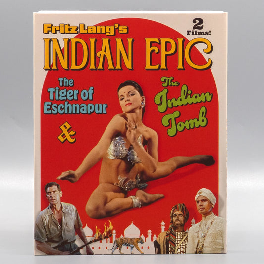 PRE-ORDER: Fritz Lang's Indian Epic: The Tiger of Eschnapur and The Indian Tomb with Limited Edition Slipcover (Blu-ray)
