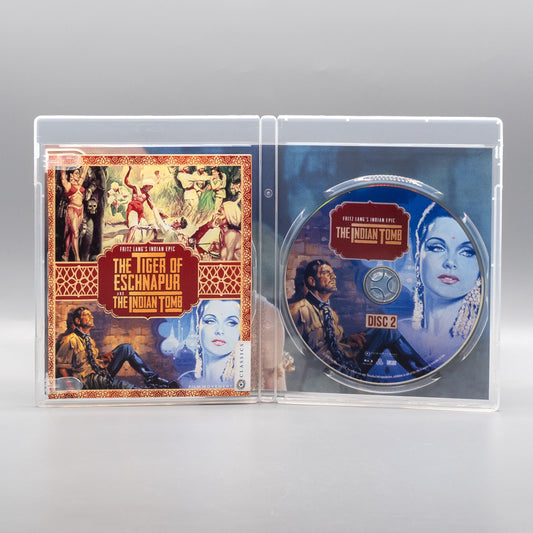 PRE-ORDER: Fritz Lang's Indian Epic: The Tiger of Eschnapur and The Indian Tomb with Limited Edition Slipcover (Blu-ray)