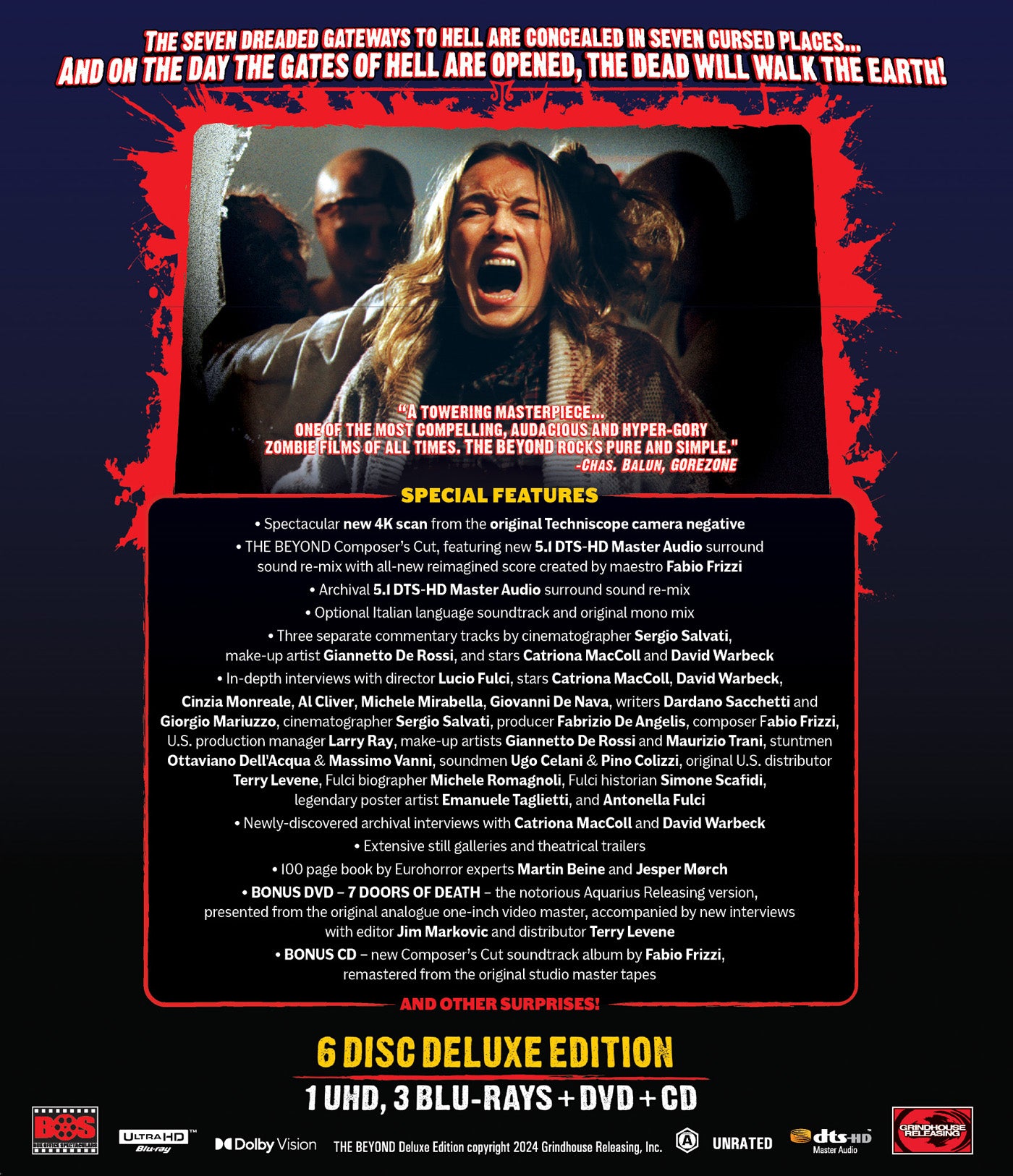 The Beyond [6-disc Deluxe Edition] 4K UHD