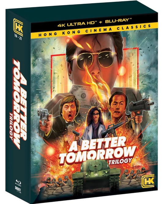 PRE-ORDER: A Better Tomorrow Trilogy Box Set 4K UHD
