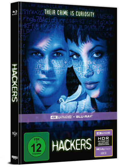 Hackers (1995) – Limited Edition Mediabook (4K Ultra HD + Blu-ray Region B) (Import/Capelight Pictures)