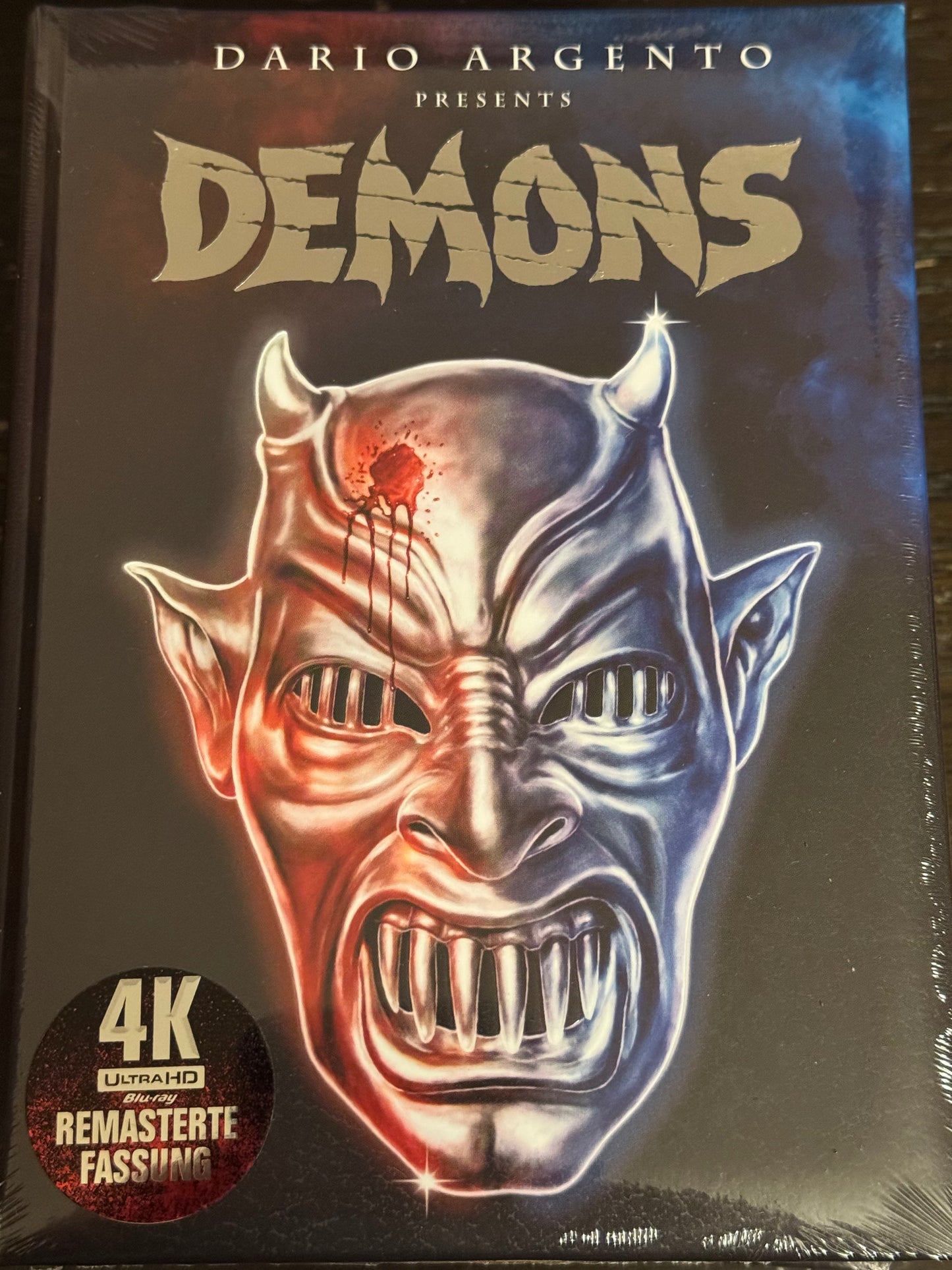 Demons Parts 1 & 2 - 4K UHD Limited Edition Padded Mediabook Cover A - Region Free / Blu-ray Region B (Import/XT Video)