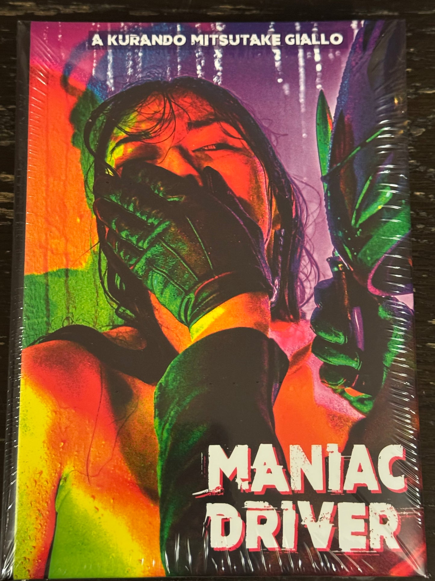 Maniac Driver Limited Edition Padded Mediabook (LE 333) Blu-Ray/Region Free (Import/Reel Gore)