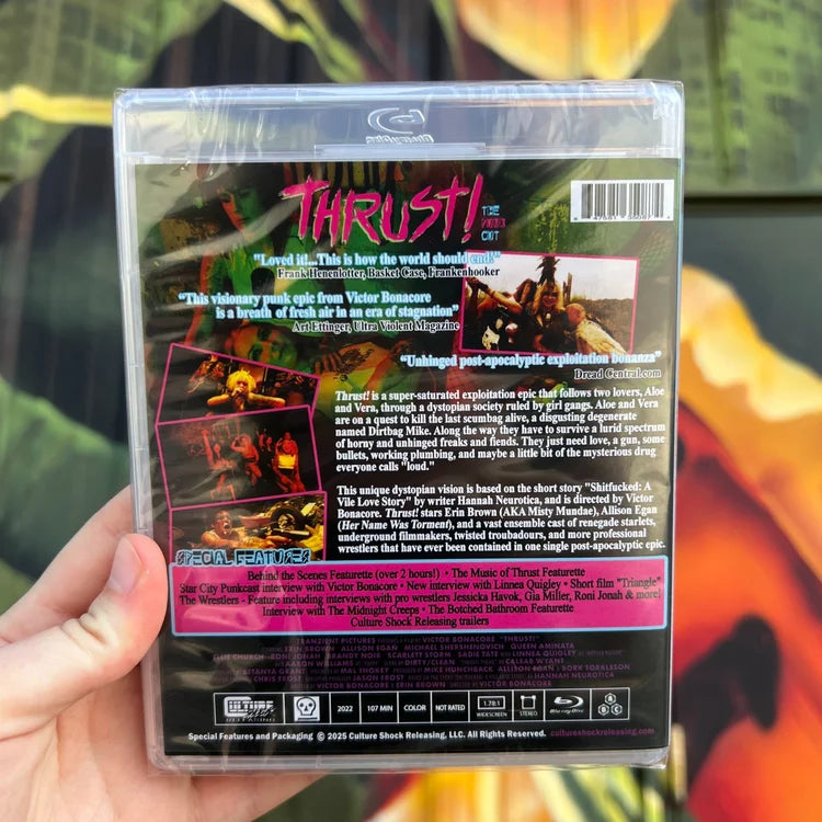 Thrust! (The Punk Cut!) Blu-Ray (Culture Shock Releasing)