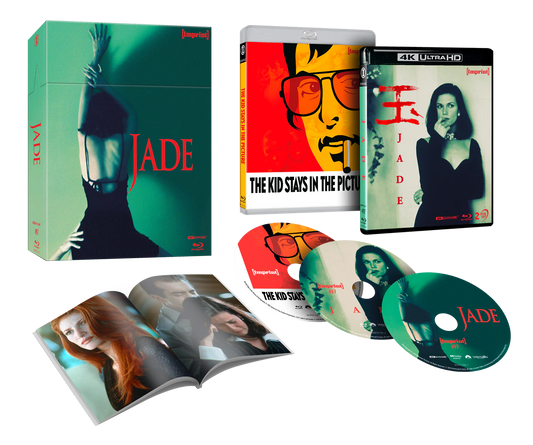 JADE (1995) 4K UHD + BLU-RAY (REGION FREE) LIMITED EDITION HARDBOX + HARDBACK BOOKLET - IMPRINT COLLECTION #497