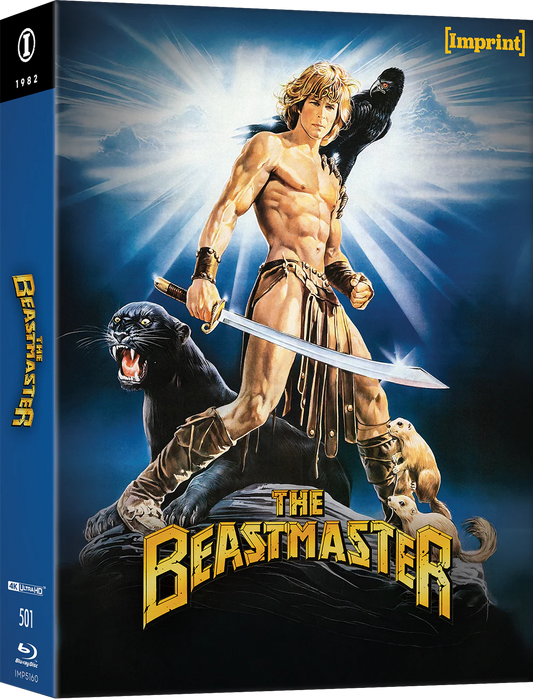 The Beastmaster (1982) - 4K UHD + Blu-ray Limited Edition Steelbook in 3D Lenticular Hardcase + Double-Sided Poster