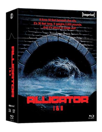 Alligator I & II (1980 / 1991) 4K UHD + Blu-ray Limited Edition Hardbox - Imprint Collection #526 - 527