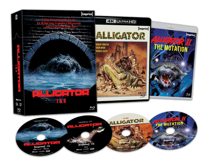 Alligator I & II (1980 / 1991) 4K UHD + Blu-ray Limited Edition Hardbox - Imprint Collection #526 - 527