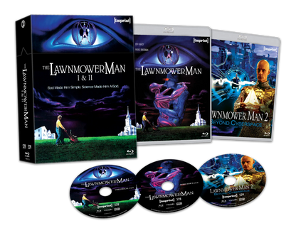 The Lawnmower Man I & II (1991 / 1996) - Limited Edition Hardbox Blu-Ray - Imprint Collection #528 - 529