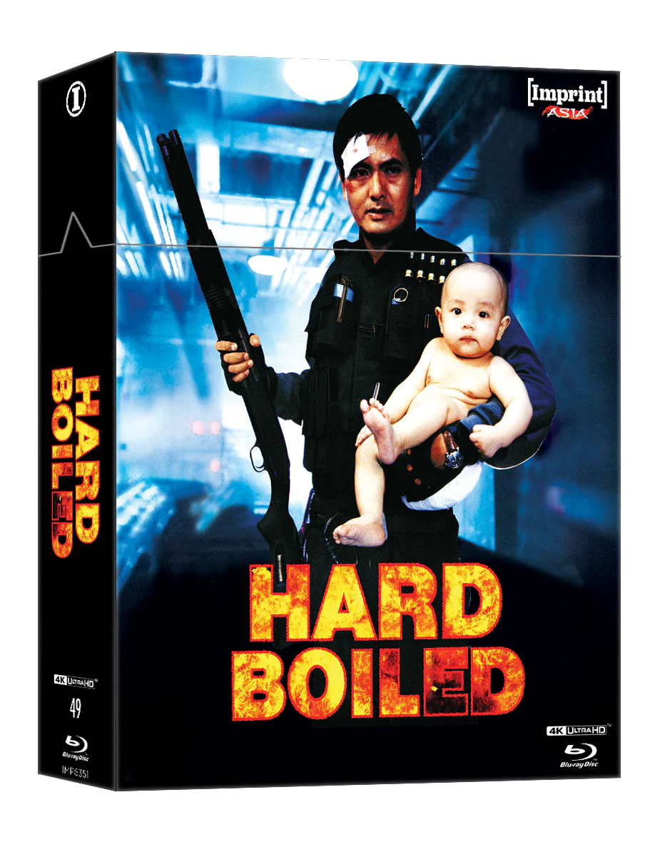 Hard Boiled (1992) - 4K UHD + Blu-ray SteelBook + Hardcover Booklet in Limited Edition Hardbox - Imprint Asia #49