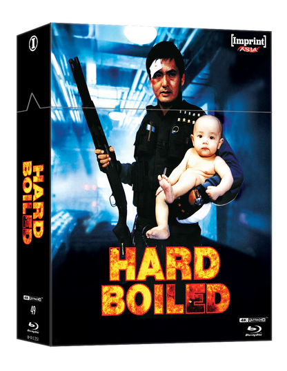 Hard Boiled (1992) - 4K UHD + Blu-ray SteelBook + Hardcover Booklet in Limited Edition Hardbox - Imprint Asia #49