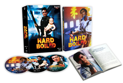 Hard Boiled (1992) - 4K UHD + Blu-ray SteelBook + Hardcover Booklet in Limited Edition Hardbox - Imprint Asia #49
