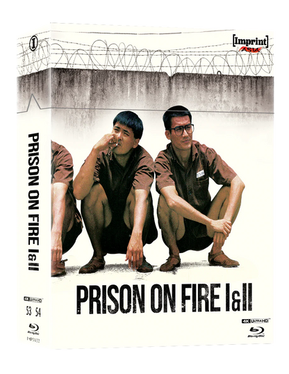 Prison On Fire (1987) / Prison On Fire II (1991) - 4K UHD + Blu-ray SteelBook + Hardback Booklet in Limited Edition Hardbox - Imprint Asia #53 - 54