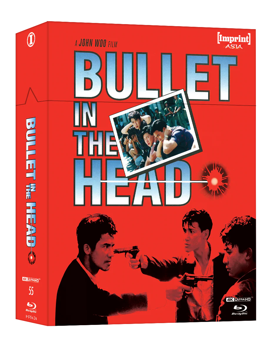 Bullet In The Head (1990) - 4K UHD + Blu-ray SteelBook + Hardback Booklet in Limited Edition Hardbox - Imprint Asia #55