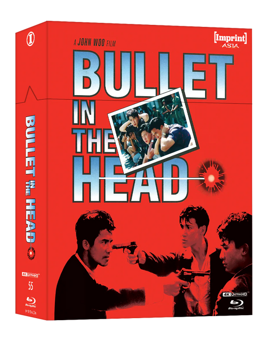 Bullet In The Head (1990) - 4K UHD + Blu-ray SteelBook + Hardback Booklet in Limited Edition Hardbox - Imprint Asia #55