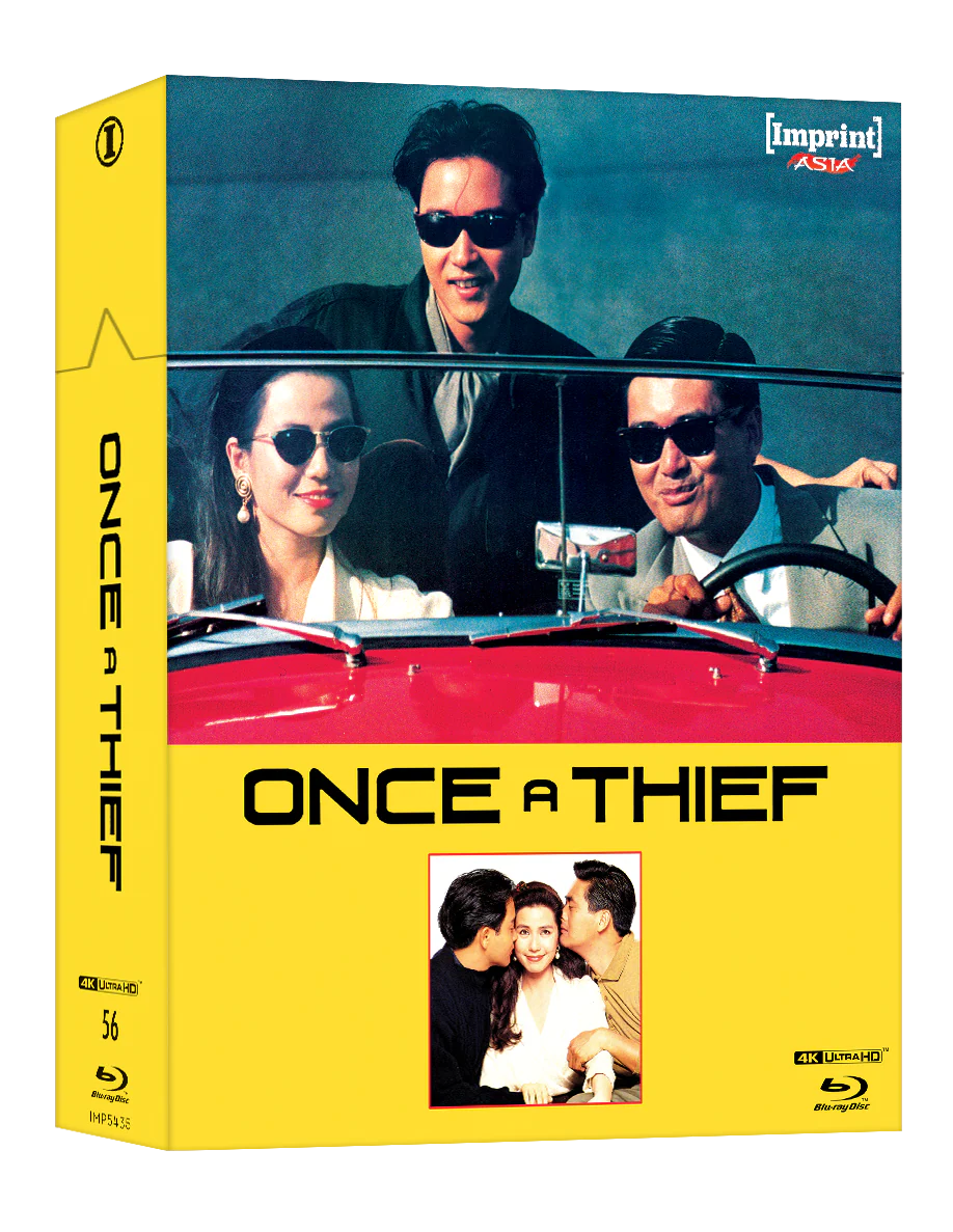 Once A Thief (1991) - 4K UHD + Blu-ray SteelBook + Hardback Booklet in Limited Edition Hardbox - Imprint Asia #56