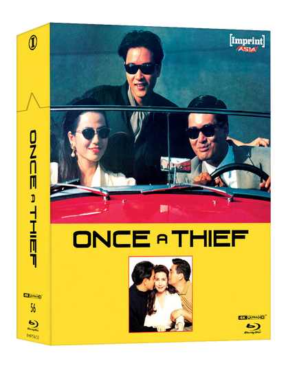 Once A Thief (1991) - 4K UHD + Blu-ray SteelBook + Hardback Booklet in Limited Edition Hardbox - Imprint Asia #56