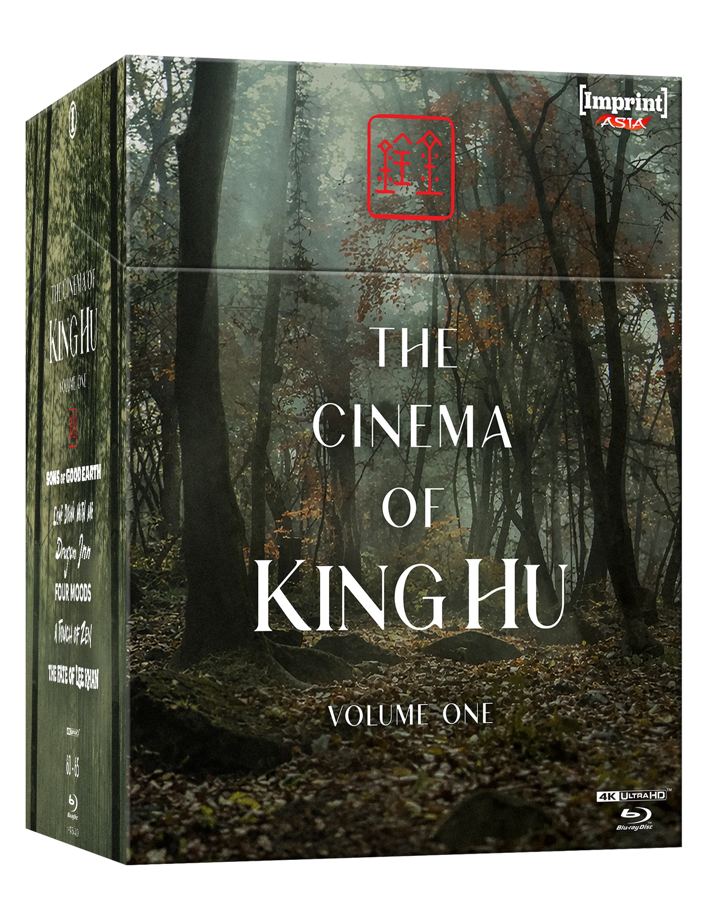 The Cinema Of King Hu: Volume One (1965 - 1973) - Limited Edition 4K UHD + Blu-ray Hardbox + Hardcover Booklet