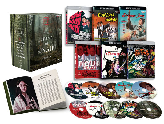 The Cinema Of King Hu: Volume One (1965 - 1973) - Limited Edition 4K UHD + Blu-ray Hardbox + Hardcover Booklet