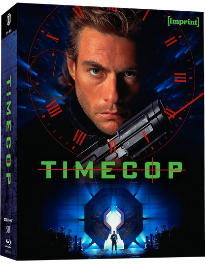 PRE-ORDER: Timecop (1994) - 4K UHD + Blu-ray Limited Edition Lenticular Hardcase + Hardcover Booklet + Poster - Imprint Collection #587