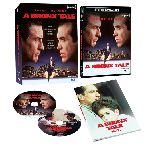 PRE-ORDER: A Bronx Tale (1993) - Limited Edition 4K UHD + Blu-ray Hardbox + Hardcover Booklet - Imprint Collection #608