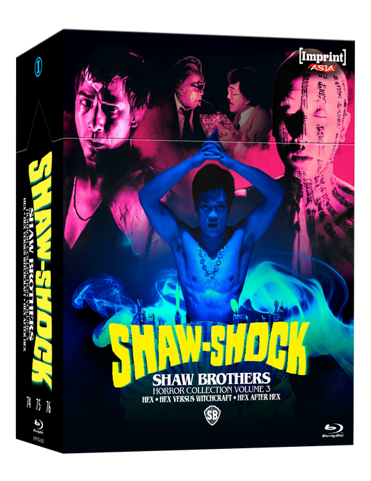 SHAW-SHOCK: SHAW BROTHERS HORROR COLLECTION - VOLUME THREE: THE HEX TRILOGY (1980 - 1982) - LIMITED EDITION BLU-RAY HARDBOX - IMPRINT ASIA #74 - 76