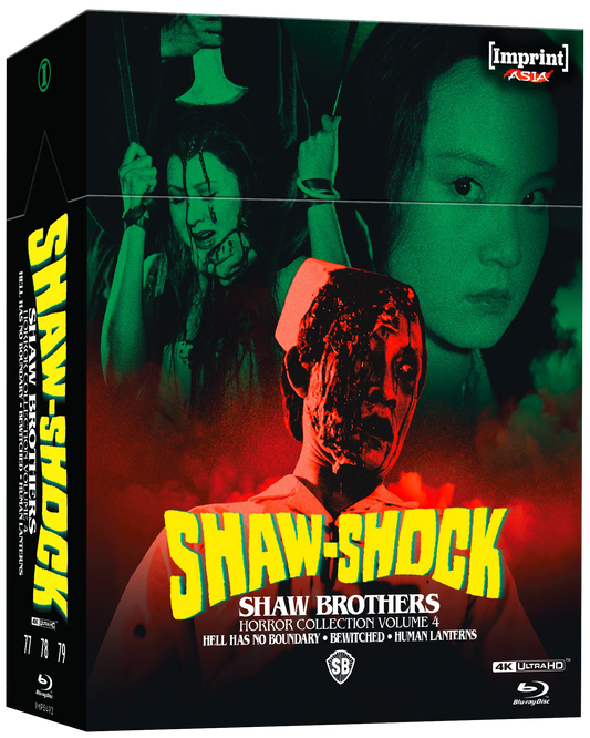 PRE-ORDER: Shaw-Shock: Shaw Brothers Horror Collection - Volume Four (1981-1982) - Limited Edition 4K UHD + Blu-ray (Region Free) Hardbox - Imprint Asia #77-79