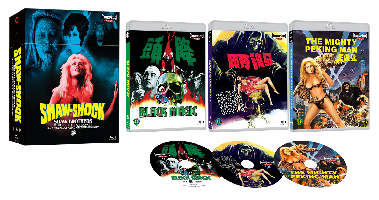 PRE-ORDER: SHAW-SHOCK: SHAW BROTHERS HORROR COLLECTION - VOLUME FIVE (1975 - 1977) - LIMITED EDITION BLU-RAY HARDBOX - IMPRINT ASIA #85 - 87