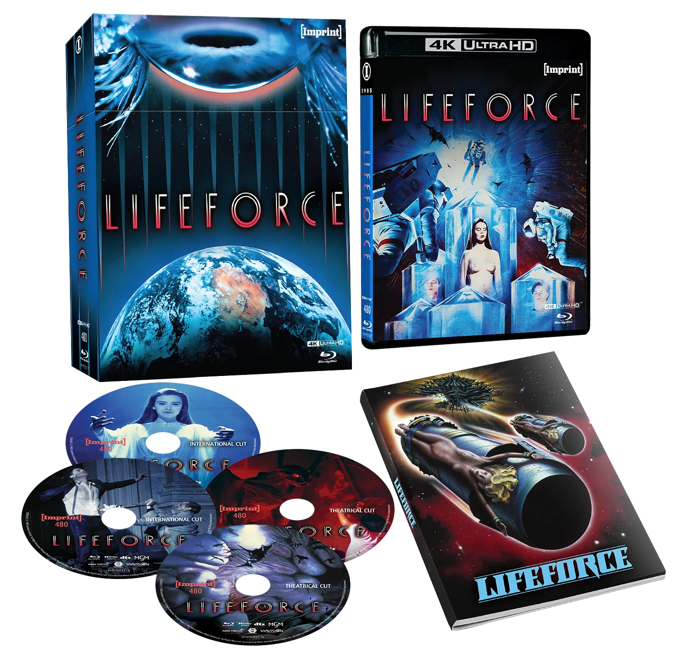 Lifeforce (1985) - 4K UHD + Blu-ray + Hardcover Booklet - Imprint Collection #480